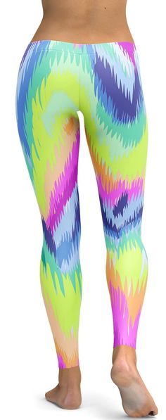 Check out our 2nd EDM / Rave leggings for our Rave Collection. This design is a free and colorful interpretation of of a sound wave. We added beautiful vibrant colors for you to wear them to your favorite festivals! This will definitely "light up" your wardrobe. Playful Stretch Multicolor Activewear, Playful Multicolor Stretch Activewear, Trendy Multicolor Vibrant Print Bottoms, Stretch Multicolor Yoga Pants, Trendy Stretch Colorful Pants, Trendy Multicolor Bottoms With Colorful Pattern, Trendy Multicolor Summer Leggings, Trendy Multicolor Patterned Bottoms, Fun Multicolor Fitted Leggings