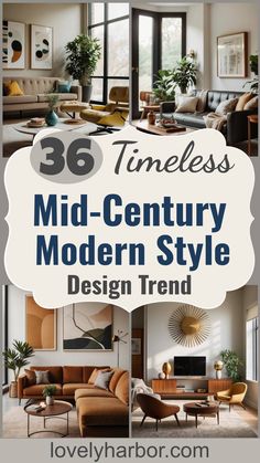 What Is Mid-Century Modern Style? The New Timeless Design Trend Mcm Home, Mcm Design, Multipurpose Furniture, House Extension, Mid Century Modern Living Room, Tiny House Decor, Timeless Aesthetic, Mid Century Modern Style, Classic Furniture