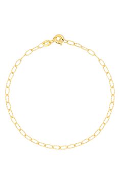 This Italian-crafted bracelet in 14-karat gold is shaped from oval links that have a crinkly texture for delightful shimmer and modern appeal. Style Name:Bony Levy 14K Gold Textured Chain Bracelet (Nordstrom Exclusive). Style Number: 6090713. Available in stores. Bony Levy, Diy Kits Gift, Keep Jewelry, Anniversary Sale, Gold Texture, Gold Details, Spring Rings, Womens Jewelry Bracelets, Chain Bracelet