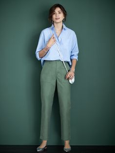 Casual Asian Fashion, Uniqlo Women Outfit, Summer Work Outfits Office, Smart Casual Women, Western Wear Outfits, Office Casual Outfit, Casual Outfit Inspiration, Work Chic, Summer Work Outfits