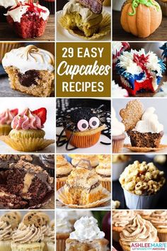 29 easy cupcakes recipes that are perfect for any desserter in the house