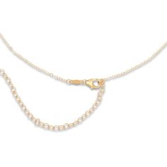 With a bead dangling from the link chain, this 10K yellow gold choker necklace for her is fabulous on its own or in a chic layered look. The necklace is adjustable from 12 to 16 inches and fastens with a lobster clasp. 14k Gold Adjustable Charm Necklace, 14k Gold Adjustable Chain Charm Necklace, 14k Gold Charm Necklace With Adjustable Chain, Adjustable 14k Gold Charm Necklace, Adjustable Yellow Gold Cable Chain Necklace, Adjustable Yellow Gold Choker Necklace, Adjustable Gold Plated Cable Chain Necklace, Adjustable Gold-plated Cable Chain Necklace, Adjustable Yellow Gold Necklace With Lobster Clasp