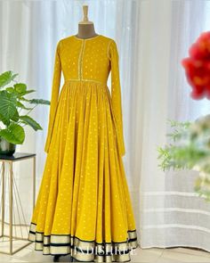 Traditional outfit Latest Anarkali Designs 2024, Saree Recycle Dresses Indian, Latest Anarkali Designs, Indian Gown Design, Simple Anarkali, Anarkali Designs, Customized Dresses, Best Indian Wedding Dresses, Silk Kurti Designs