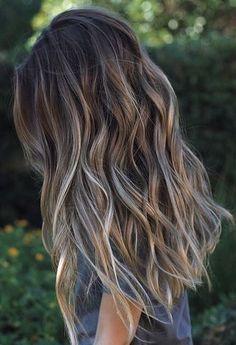 Ombre Hair Color Idea. Trendy We Fryzurach, Rambut Brunette, Brunette Balayage, Soft Caramel, Low Maintenance Hair, Caramel Highlights, Ombré Hair