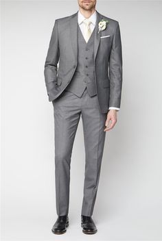 Wedding Suits Men Grey, Grey Colour Scheme, Mens Suit Trousers, Grey Suit Wedding, Terno Slim