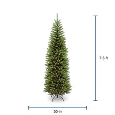 729083175756_12305636_2115530831.jpg Slim Artificial Christmas Trees, Slim Tree, Artificial Christmas Trees, Metal Tree, Artificial Tree, Incandescent Lighting, Authentic Living, Tree Stand, Douglas Fir