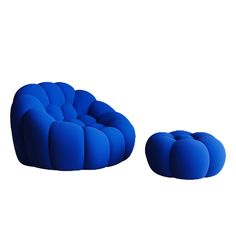 Bubs Lounge Chair Cloud Furniture, Red Ottoman, Ergonomic Furniture, Blue Ottoman, 2025 Trends, Ergonomics Furniture, Honeycomb Design, Pop Art Design, Inviting Home