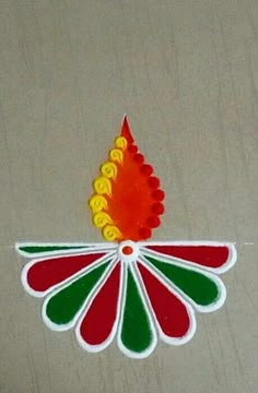 a colorful sticker on the side of a cardboard box that says happy diwali