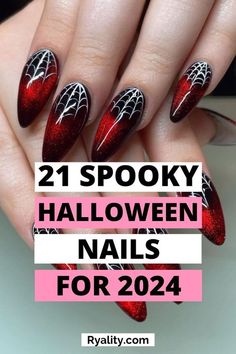 Get spooky with these fun Halloween nail polish designs. From cute ghosts to elegant witch-inspired patterns, scare in style! #HalloweenNails #SpookyMani #FestiveNailArt #BooBeautiful #nails #nailswag #nailstagram #nailsofinstagram #nailsart #nailsoftheday #nails2inspire #nailsalon #nailsonfleek #nailsdid #NailStyle #nailsdesign #nailsdone #nailsofig Horror Nails Halloween, Zombie Nail Art, Spooky Halloween Nails, Zombie Nails, Nails Spooky, Nails Gothic, Fun Halloween Nails, Spooky Nail, Nails Goth