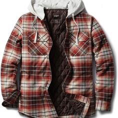 New With Tags. In Perfect Condition. Never Used, And Purchased As A Gift In December From Amazon. Feel Free To Ask Any Questions, Always Open To Reasonable Offers!! Winter Plaid Cotton Outerwear, Plaid Cotton Winter Outerwear, Plaid Cotton Outerwear For Winter, Plaid Hoodie For Winter Outdoor Activities, Plaid Long Sleeve Hoodie For Outdoor, Casual Plaid Hooded Jacket With Pockets, Casual Plaid Long Sleeve Hooded Jacket, Winter Plaid Hooded Jacket With Pockets, Plaid Hooded Jacket With Pockets For Winter