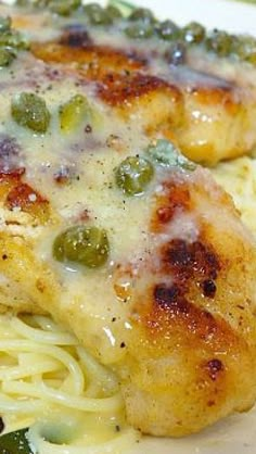 Lemon Butter Caper Chicken, Lemon Capers Chicken, Lemon Butter Sauce With Capers, Lemon Caper Sauce Recipe, Lemon And Caper Sauce, Lemon Chicken With Capers Recipe, Lemon And Caper Chicken, Chicken Spaghetti With Burrata And Lemon Butter Garlic Sauce, Chicken In Lemon Butter Sauce