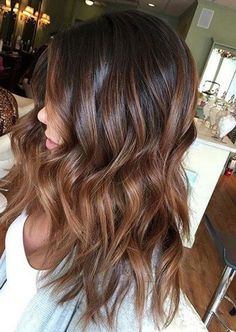 Caramel Brown Ombre, Balayage Blonde, Brunette Balayage Hair, Winter Hair Color, Remy Human Hair Extensions