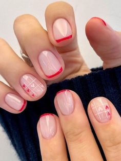 Pink Glitter Nails, Glittery Nails, Romantic Nails, Nude Nail Designs, Love Day, Nail Designs Valentines, Blush Nails, Pastel Nails, Fancy Nails