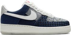 Nike Air Force 1 Low 07 LV Sashiko (W) - DD5401-492 Nike Air Force 1 Low, Hot Sneakers, Air Force 1 Low, Dream Shoes, Nike Sneakers, Jordan Retro, Adidas Yeezy, Nike Dunk, Nike Air Force 1