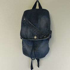 Levi's Denim Jean Backpack, Cute Rhinestone Jewel Buttons, Adjustable Straps, Drawstring Closure, Interior Zippered Pocket, Pure Cotton Outer, Polyester Lining Approximate Measurements: 9.75" X 5.5" X 12" Questions & Offers Through The Offer Button Welcome! Bundle For Deals! 12 Questions, Jean Backpack, Backpack Cute, Levis Denim, Denim Jean, Fashion Backpack, Pure Cotton, Levi's, Denim Jeans