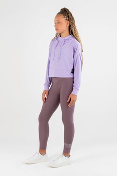 Who says hoodies are just for winter? The Snuggle Rib Hoodie in Lavender has the snuggle factor no matter the weather. Featuring a relaxed cropped style, it’s snuggly and cosy, yet lightweight and breezy. The ultimate loungewear essential. Sporty Heather Hoodie For Fall, Sporty Heather Sweatshirt For Winter, Sporty Heather Winter Sweatshirt, Sporty Heather Hoodie With Drawstring, Lavender Hoodie Sweatshirt For Winter, Heather Long Sleeve Hoodie For Athleisure, Heather Long Sleeve Hoodie In Athleisure Style, Heather Long Sleeve Hoodie Athleisure, Lavender Hooded Sweatshirt For Winter