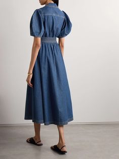 Belted Wrap Dress, Denim Maxi Dress, Denim Midi Dress, Midi Wrap Dress, Dinner With Friends, Dress Home, Green Midi Dress, Pink Midi Dress, Blue Midi Dress