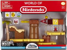 the world of nintendo mario's island playset