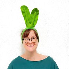 "Use code EGGPLANTATERS for 20% off orders over $100 until Monday at midnight PST. Get two 🍆🍅 of something!! Pair this carrot top headband with an orange shirt or sweater, and you're good to go as the Easter Bunny's consort. The sweatband fits toddler heads up to adult-sized noggins. Stuffed fleece leaves measure 9\" tall. As Halloween costumes go, this one is pretty easy. I'd be tempted to wear this to work or school, as it's simple to wear and easy to identify. Who doesn't like carrots? Chec Fruit Hat, Easter Costume, Carrot Top, Orange Shirt, Easy Easter, Costume Hats, At Midnight, Cute Hats, Heads Up