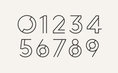 the numbers are black and white on a light gray background, which is part of a set of numbers