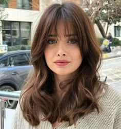 20 Haircuts For Square Faces That Highlight Your Best Features Bombshell Bangs, Bangs 2024, Mens Wavy Haircuts, Square Face Hairstyles, Wavy Haircuts, Square Face, Aesthetic Nails