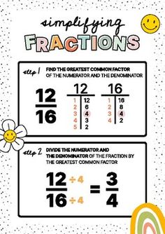 two different fractions worksheet with the addition and subtraction symbols on it