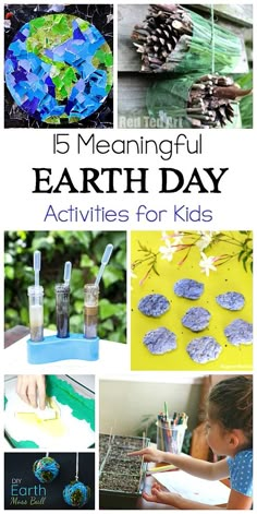 Earth Day Activities For Older Kids, Earth Day Activities For Preschoolers Outside, Earth Week Activities For Toddlers, World Earth Day Activities Preschool, Go Green Week Activities, Earth Day Forest School, Classroom Earth Day Activities, Environment Week Activities, Earth Day Large Group Activities Preschool