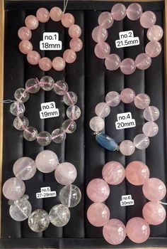 Material:Rose quartz beads size :Approx 20mm   quantity: one strand  6mm approx 29 pcs one strands 7mm approx25 pcs one strands 8mm approx 22 pcs one strands 9mm approx 21pcs one strands 10mm approx 19 pcs one strands 11mm approx 18pcs one strands 12mm approx 16 pcs one strands 13mm approx 16 pcs one strands 14mm approx 15 pcs one strands 15mm approx 14pcs one strands 16mm approx 14 pcs one strands 17mm approx 13pcs one strands 18mm approx 13pcs one strands 19mm approx 12pcs one strands 20mm app Rose Quartz Crystal Bracelet With Natural Stones, Round Rose Quartz Crystal Bracelet With Natural Stones, Rose Quartz Gemstone Beaded Bracelets, Pink Natural Stones Crystal Bracelet, Round Rose Quartz Beaded Bracelets With 8mm Beads, Round Rose Quartz Crystal Bracelet, Rose Quartz Bracelet Beads, Rose Quartz Beads, Large Spiritual Agate Beads, Gems, And Cabochons