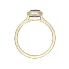 Smooth, sleek, low fuss and stackable with straight bands. This contemporary style bezel is great for all stone shapes and easy to wear with no prongs. We set the stone as low as possible in the setting. The band of this ring can be made in a plain or textured, satin or polished finish. Elegant Everyday Stackable Rings With Bezel Setting, Classic Everyday Stackable Rings With Bezel Setting, Modern Everyday Rings With Bezel Setting, Modern Everyday Stackable Solitaire Rings, Modern Everyday Solitaire Stackable Rings, Modern Stackable Rings With Bezel Setting, Modern Diamond Ring With Bezel Setting For Everyday, Timeless Oval Stackable Rings, Fine Jewelry Stackable Rings With Bezel Setting