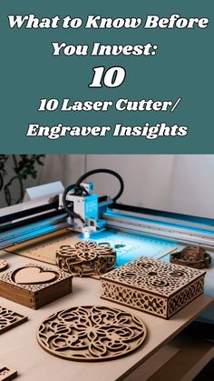 Ready to invest in laser engraving? Here’s what you must know about choosing the right laser engraving machine, laser cutter, and starting your own laser engraving business. Engraving Machine, Business Planning, Starting A Business, A Business