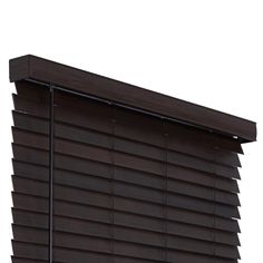 a close up of a closed window with blinds on it's sides and the bottom half open