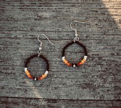 Seed Bead Earring Ideas, Western Diy Jewelry, Southern Jewelry, Anting Manik, Beading Designs