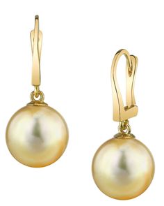 Golden Pearl Classic Elegance Earrings Pearl Earrings Designs, Real Pearl Earrings, South Sea Pearls Earrings, Cultured Pearl Bracelet, Freshwater Pearl Drop Earrings, Golden South Sea Pearls, Baroque Pearl Earrings, Cultured Pearl Necklace, Gold Pearl Earrings