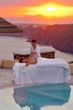 Cavo Tagoo Mykonos, Spa Luxe, Greece Hotels, Spa Design, Wellness Spa, Spa Massage, Relax Time