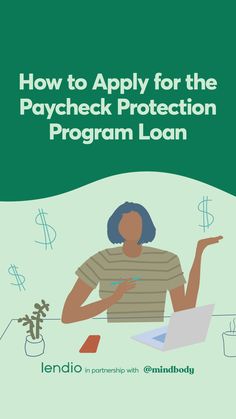 the cover of how to apply for the paycheck protection program loan