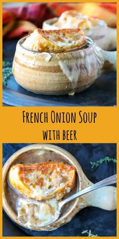 french onion soup with lager is an easy and delicious side dish for any meal