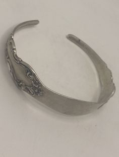 Vintage Bangle Spoon Bracelet 925 Sterling Silver Tarnished with age and has wear as shown Fits a small to average wrist All jewelry is shipped free in the US in a nice gift box. Check out our over a THOUSAND great reviews Engraving is $4 per letter and is not always perfect depending on the piece. It can take a few days if the jeweler is busy. This is payable to Paypal Judithsltd@gmail.com Elegant Stamped Cuff Bracelet, Classic Sterling Silver Bangle For Anniversary, Classic 925 Stamped Bangle For Anniversary, Antique Silver Round Cuff Bracelet Gift, Antique Silver Round Cuff Bracelet As Gift, Antique Silver Sterling Silver Bracelets For Anniversary, Vintage Engraved Bracelets As Gift, Vintage Engraved Bracelets For Gift, Vintage Engraved Bracelet For Gift