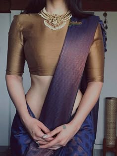 Saree Margazhi Designs, Saree Blouses Designs, Simple Saree Designs, Fashionable Saree, Blouses Designs, Blouse Back Neck Designs