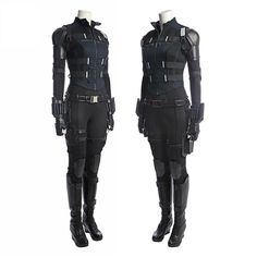 Black Widow Infinity, Marvel Inspired Outfits, Black Widow Costume, Spy Outfit, Soldier Costume, Black Widow Avengers, Warrior Outfit