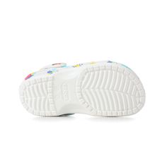 Let your tiny tots step into creativity with the Infant Crocs Classic Doodle Print 4-10 Clogs, where every pair is a canvas for their imagination. These playful clogs feature whimsical doodle prints that add a splash of fun to their day. With lightweight comfort and easy slip-on style, they're perfect for little adventurers exploring the world one doodle at a time! Crocs™ is committed to establishing carbon reduction goals targeting net zero emissions by 2030,Lightweight Croslite™ foam construct Playful White Clogs, White Non-slip Clogs For Playtime, Non-slip White Clogs For Playtime, Playful White Non-slip Clogs, White Non-slip Fun Clogs, Net Zero Emissions, Doodle Print, Net Zero, Exploring The World