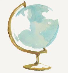 an image of a globe with the words, your playing small does not serve the world