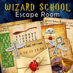 the wizard school escape room is open