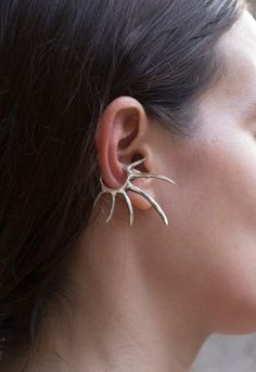 Echidna Earcuff - Etsy Unique Handmade Ear Climbers For Gift, Unique Pierced Ear Climbers As Gift, Unique Pierced Ear Cuff As A Gift, Unique Handmade Ear Climbers As Gift, Unique Ear Climbers As Gift, Unique Gold Cartilage Earrings With Ear Wire, Unique Sterling Silver Cartilage Earrings, Unique Gold Wrap Earrings In Sterling Silver, Pierced Metal Ear Cuff With Unique Style