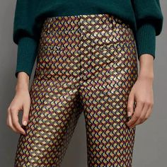 Brand New Essential Slim Trouser From Anthropologie In Party Essential Print. Still In Packaging With Tags. Selling A Size 2 And 4. All Offers Welcome! Slim Trousers, Straight Trousers, Pant Jumpsuit, Anthropologie, Straight Leg, Black Pink, Size 2, Pants For Women, Trousers