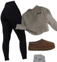 Outfits While On Your Period, Outfits With Uggs Tasman, Outfits To Wear On Your Period, Period Outfits, Sweats Outfits, White Fox Hoodie, New Mom Outfits, Fox Hoodie