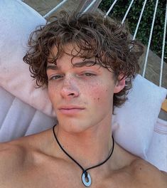 Tyler Lawrence Gray, Loose Perm, Wavy Perm, Long Curly Hair Men, Surfer Hair, Men Haircut Curly Hair, Wavy Hair Men, Chin Length Hair, Hairstyles For Men