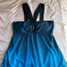 Nwt - Brand New W/ Tags! Retails $69 Sparkly. Beautiful Jewel Detailing On Chest Area Fits In Size 7/8 Y2k Style Sleeveless Evening Dresses, Y2k Style Blue Party Dress, Blue Y2k Mini Dress For Party, Blue Y2k Style Mini Party Dress, Blue Y2k Party Mini Dress, Light Blue Formal Dress, Hot Pink Cocktail Dress, Hot Pink Mini Dress, Rouched Dress