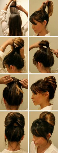 Hair Braid Videos, Hair Tutorials For Medium Hair, Work Hairstyles, Penteado Cabelo Curto, Hair Stylist Life, Hairdo For Long Hair, Easy Hairstyles For Long Hair, Bad Hair