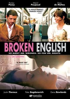 the movie broken english is shown in two different languages