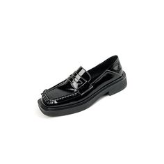 dwarves2317-1 Loafers 5 Black Casual Patent Leather Loafers With Rubber Sole, Casual Leather Platform Loafers With Square Toe, Modern Black Platform Loafers For Work, Black Square Toe Oxfords For Work, Casual Square Toe Platform Loafers For Office, Modern Black Platform Loafers For Business, Casual Square Toe Leather Shoes For Office, Casual Leather Shoes With Square Toe For Office, Casual Patent Leather Work Shoes